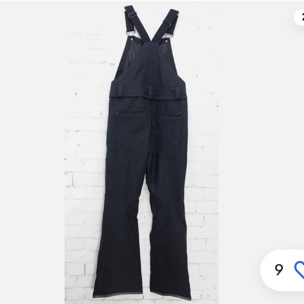 Volcom Swift Bib Overall Shell Snowboard Pants - image 1